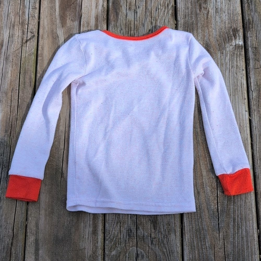 PJ Essentials 3T Girls Pink Reindeer Christmas Long Sleeve Pajama Set - Picture 8 of 8